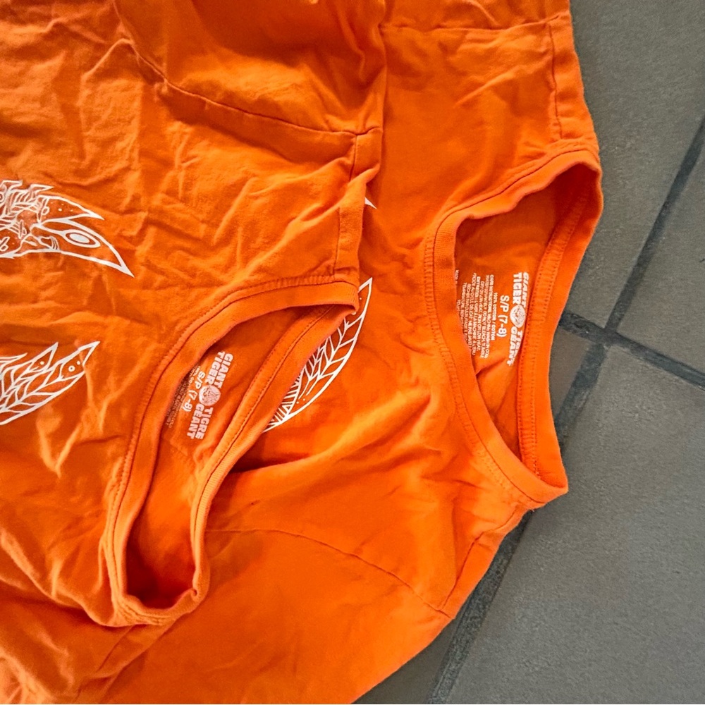 2 Every Child Matters Orange T shirts (kids 7/8) - Picture 6 of 6